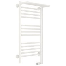 Полотенцесушитель электрический правый, с полкой цвет белый Сунержа Богема 2.0 800х400