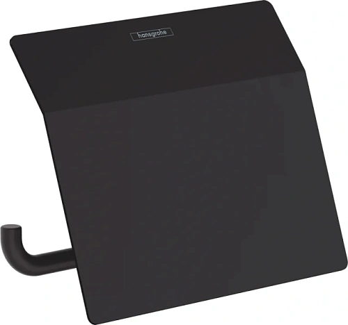 Бумагодержатель Hansgrohe AddStoris черный матовый - фото 2