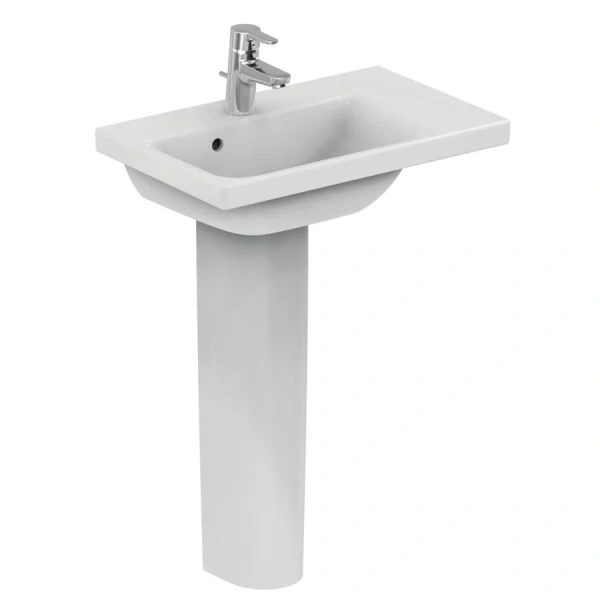 Раковина Ideal Standard Connect Space 60 см правая E136601 (детальная фотография), белые