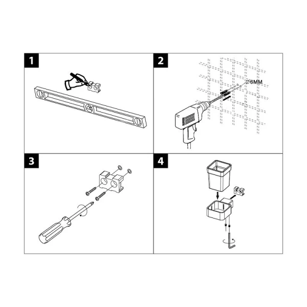Стакан для ванной Lemark Smooth Line черный матовый 9732014 (детальная фотография), металлические, стеклянные