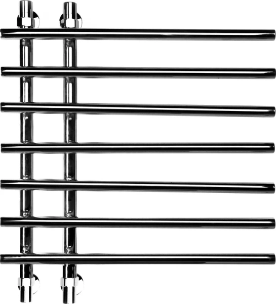 Полотенцесушитель водяной Ника Bamboo 60x70 см хром ЛБ 4 60/70 (детальная фотография)