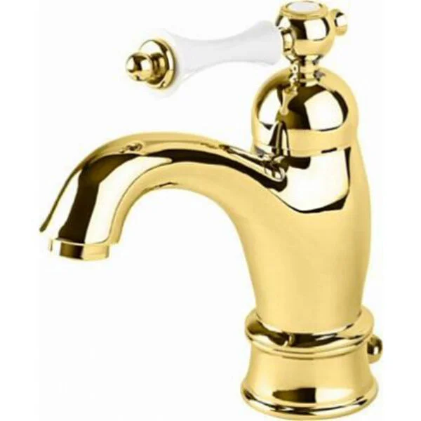 Смеситель для раковины Cezares Margot золото MARGOT-LSM1-A-03/24-M (детальная фотография)