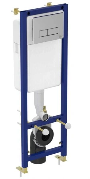 Унитаз с инсталляцией Ideal Standard Connect с сиденьем микролифт W880101 (детальная фотография), по запросу index_1