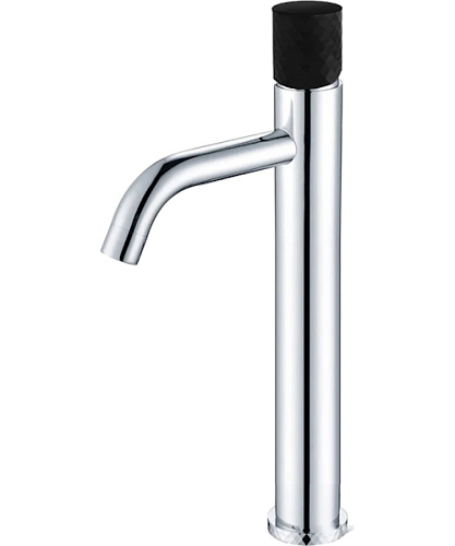 Смеситель для раковины Boheme Stick хром/черный - фото 9