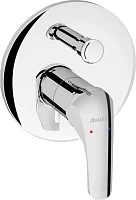 Верхняя часть для смесителя скрытого монтажа с переключателем Ravak Rosa RS 065.00  X070050