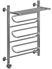 Полотенцесушитель электрический Ника Curve 80х60 см левый