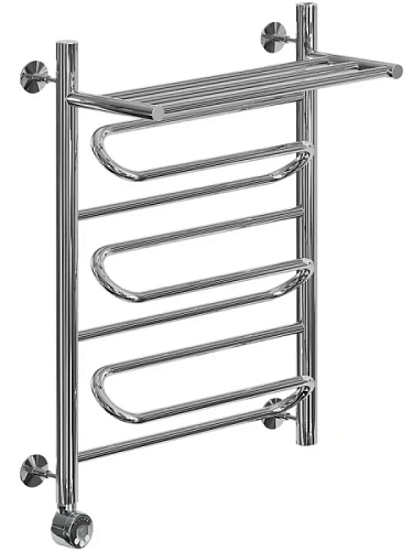 Полотенцесушитель электрический Ника Curve 80х60 см левый - фото 1