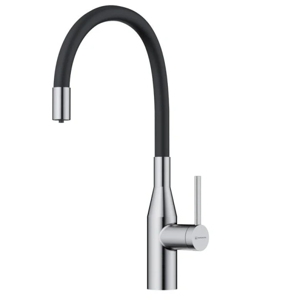 Смеситель для кухни Omoikiri Yatomi 2 Plus BN-BL нержавеющая сталь/черный 4994344 (детальная фотография)