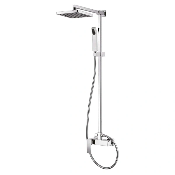 Душевая стойка Cezares Quattro с тропическим душем QUATTRO-C-CD-01-S (детальная фотография)