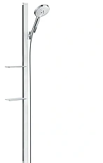 Душевой гарнитур Hansgrohe Raindance Select S белый/хром