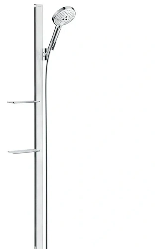 Душевой гарнитур Hansgrohe Raindance Select S белый/хром - фото 1