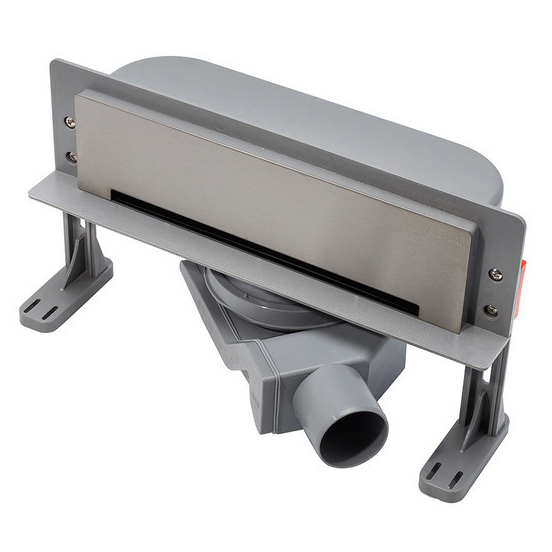 Пристенный трап Pestan Confluo Wall Drain 360 13100060 (детальная фотография), для монтажа в стену