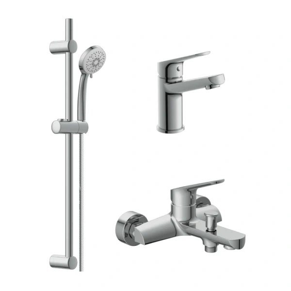 Душевой комплект Cersanit Flavis хром 64508 (детальная фотография)