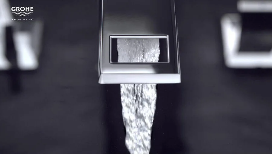 Смеситель для раковины Grohe Allure Brilliant 23114000 (детальная фотография), современные, hi-tech