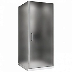 Душевой уголок Abber Sonnenstrand 70х75 см профиль хром, стекло матовое