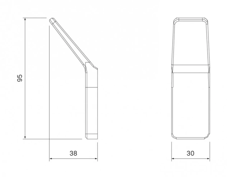 Крючок для ванной IDDIS Slide SLI одинарный (детальная фотография), современные, hi-tech
