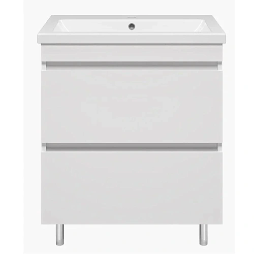 Тумба под раковину напольная Misty Енисей 70 см с 2 ящиками - фото 1