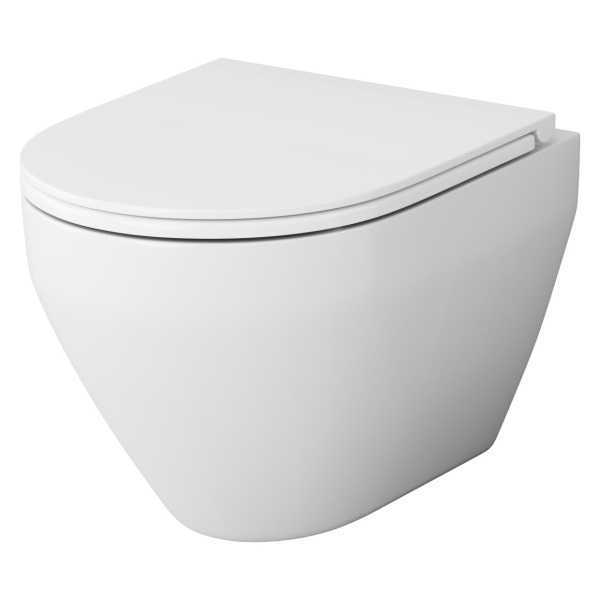 Унитаз подвесной Am.Pm Spirit 2.0 безободковый C701700WH (детальная фотография)