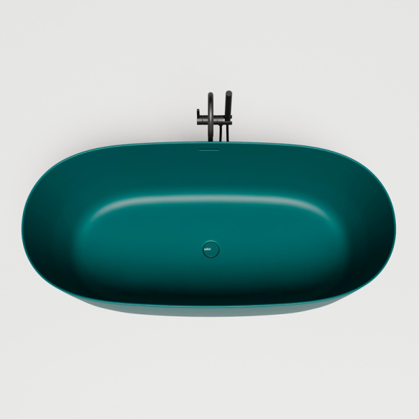 Ванна из искусственного камня Salini Sofia 170x80 см покраска снаружи по RAL 102526MN (детальная фотография), искусственный камень