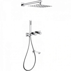 Душевой комплект Abber Rund AF8717 со смесителем