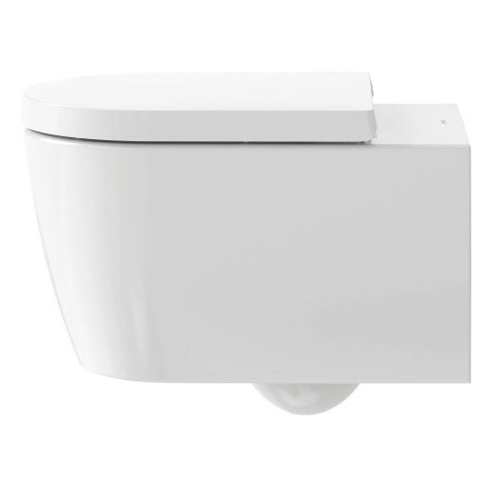 Унитаз подвесной Duravit ME by Starck с антибактериальным покрытием 2529092000 (детальная фотография), подвесные, встраиваемые