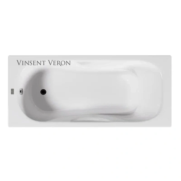 Чугунная ванна Vinsent Veron Aura VAU1507542, 150 x 75 см, цвет белый (детальная фотография)