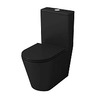 Унитаз компакт Grossman черный матовый