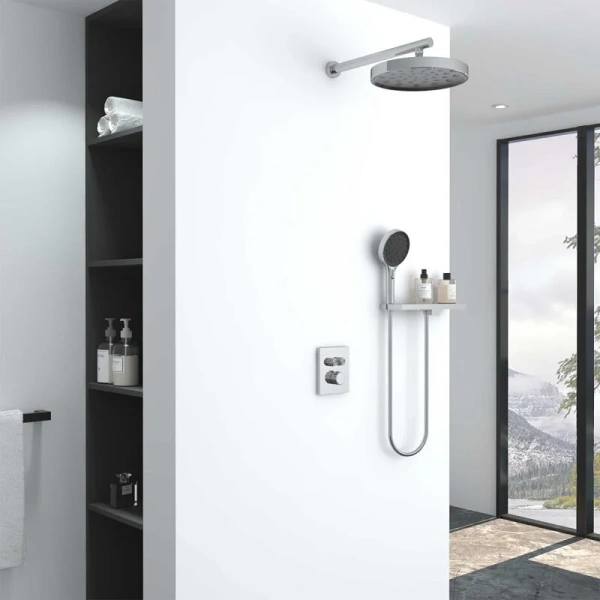 Душевой комплект Vincea Inspire хром VSFW-3I21MT2RCH (детальная фотография), душевые комплекты, наборы