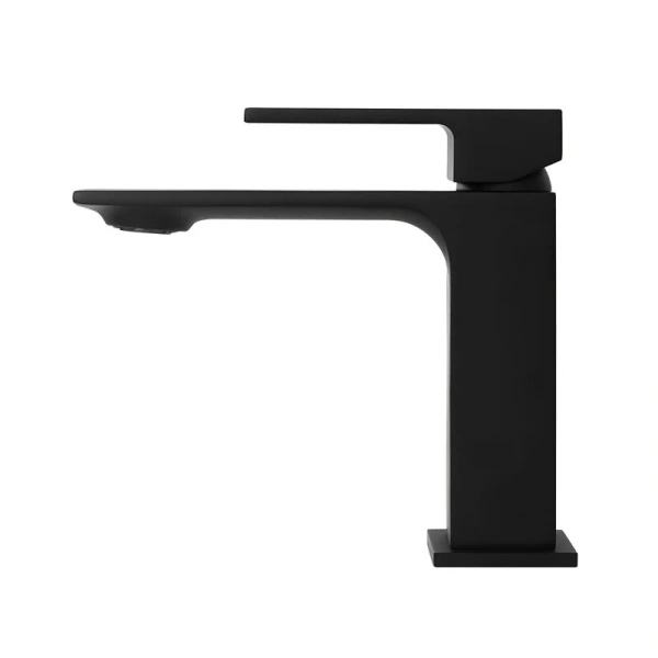 Смеситель для раковины BelBagno Luce с донным клапаном черный LUC-LVM-NERO (детальная фотография), современные, hi-tech