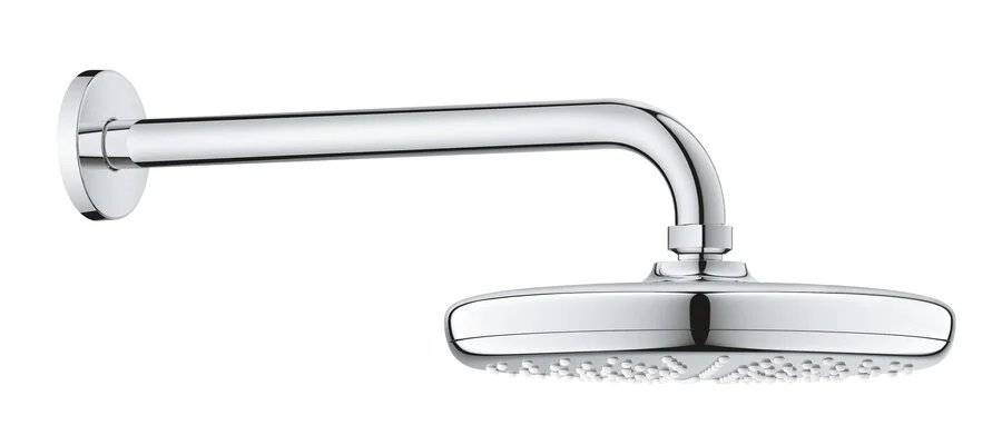 Верхний душ Grohe Tempesta с душевым кронштейном 26412000 (детальная фотография)
