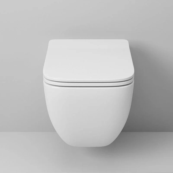 Унитаз подвесной Grossman безободковый GR-4447S (детальная фотография), современные, hi-tech