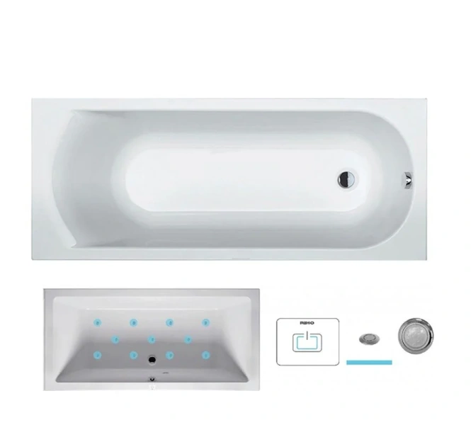 Ванна гидромассажная Riho Miami 150 x 70 см, AIR BB5800500000000_AIR (детальная фотография)