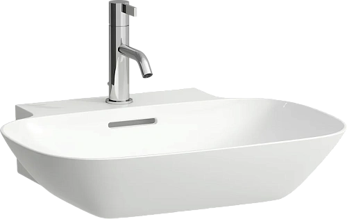 Раковина Laufen Ino 56 см без отверстия для смесителя, с переливом - фото 1