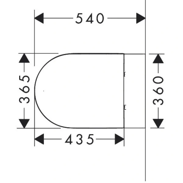 Унитаз подвесной Hansgrohe GladeLake S белый 60201450 (детальная фотография), подвесные, встраиваемые