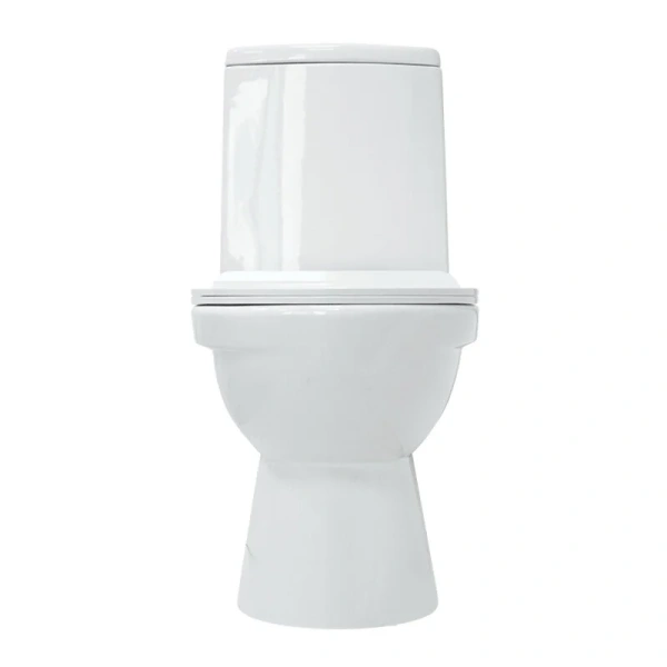 Унитаз компакт Sanita Luxe Next белый WC.CC/Next/2-SlimDM/WHT.G/S1 (детальная фотография), современные, hi-tech, круглые