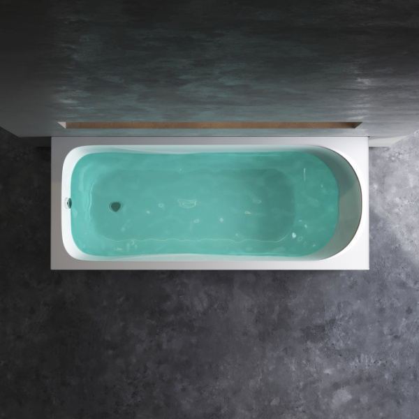 Ванна акриловая Am.Pm Sense 170х70 см белая W76A-170-070W-A (детальная фотография), акриловые