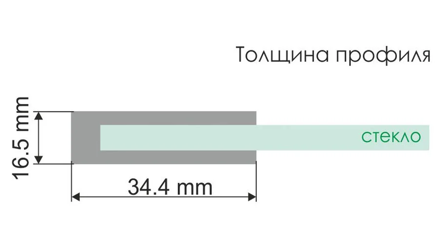 Шторка для ванны WasserKRAFT Berkel 80x140 см профиль черный 48P01-80 BLACK Fixed (детальная фотография), недорогие