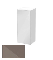 Шкафчик, петли справа, корпус:трюфель, фасад:стекло, трюфель Keuco Royal Reflex