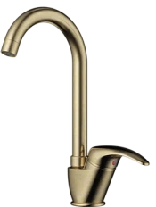 Смеситель для кухни Omoikiri Umi-AB античная латунь