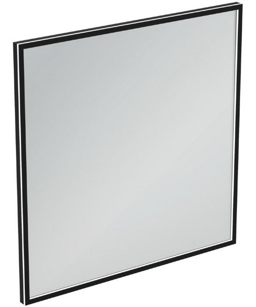Зеркало с подсветкой Ideal Standard Conca 100 см в черной раме T3967BH (детальная фотография)