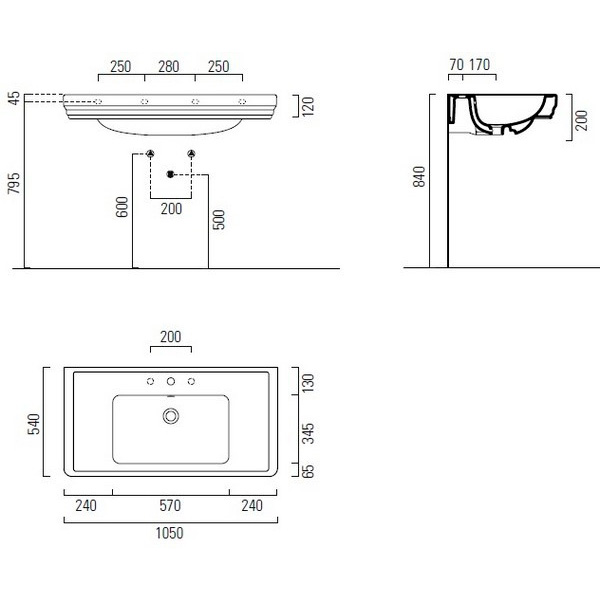 Схема (детальная фотография), подвесные
