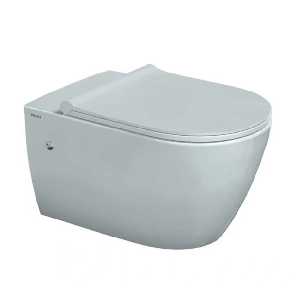 Унитаз подвесной BERGES Mascon безободковый 082128 (детальная фотография)