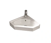 Раковина SantiLine 55 см угловая