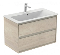 Тумба под раковину подвесная Ideal Standard Connect Air 80 см светло-коричневая 