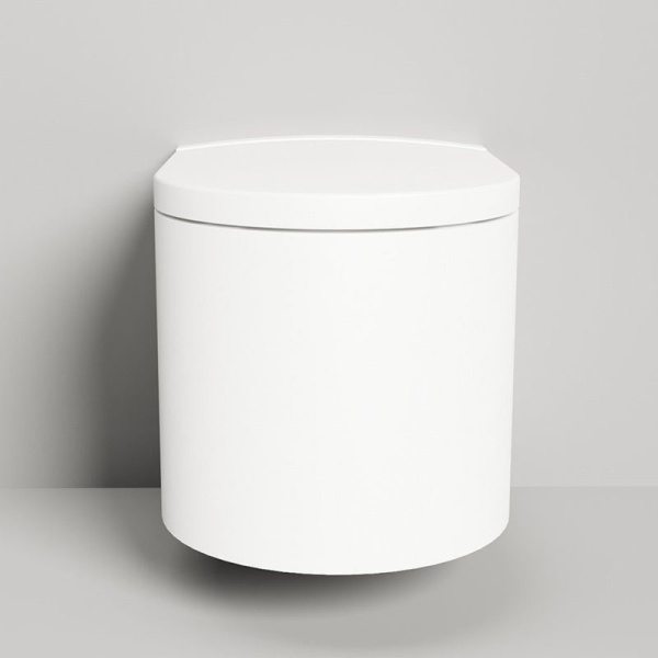 Унитаз подвесной Salini Gemelli покраска по RAL полностью 240121KMRF (детальная фотография), подвесные, встраиваемые