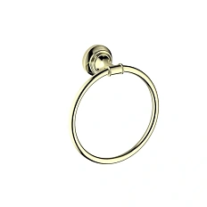 Полотенцедержатель Акватек Классик полированное золото