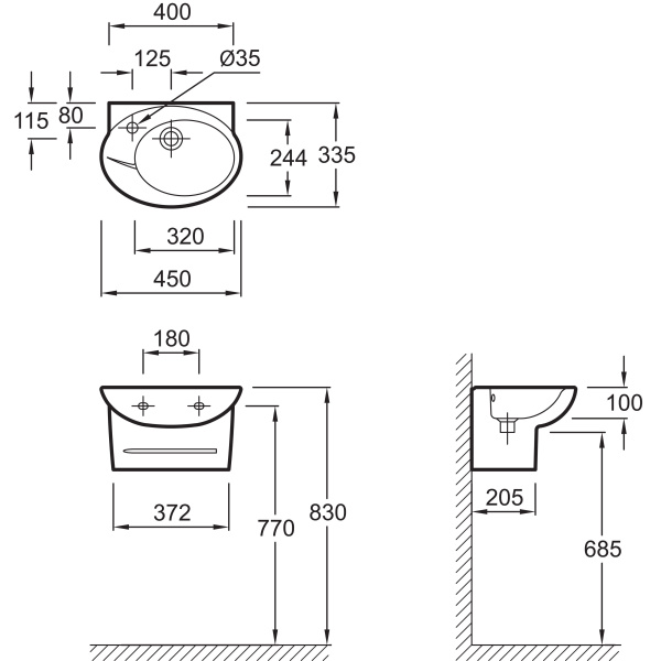 Схема (детальная фотография), 45 см