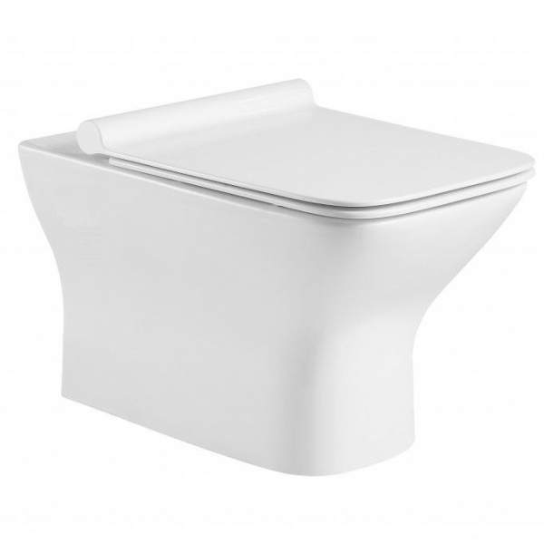 Унитаз подвесной BelBagno Romano безободковый BB248CHR-SM (детальная фотография)