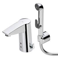 Смеситель для раковины с гигиеническим душем бесконтактный Oras Cubista 2816F