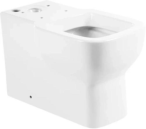 Чаша для унитаза-компакта BelBagno Vaso с горизонтальным выпуском - фото 1